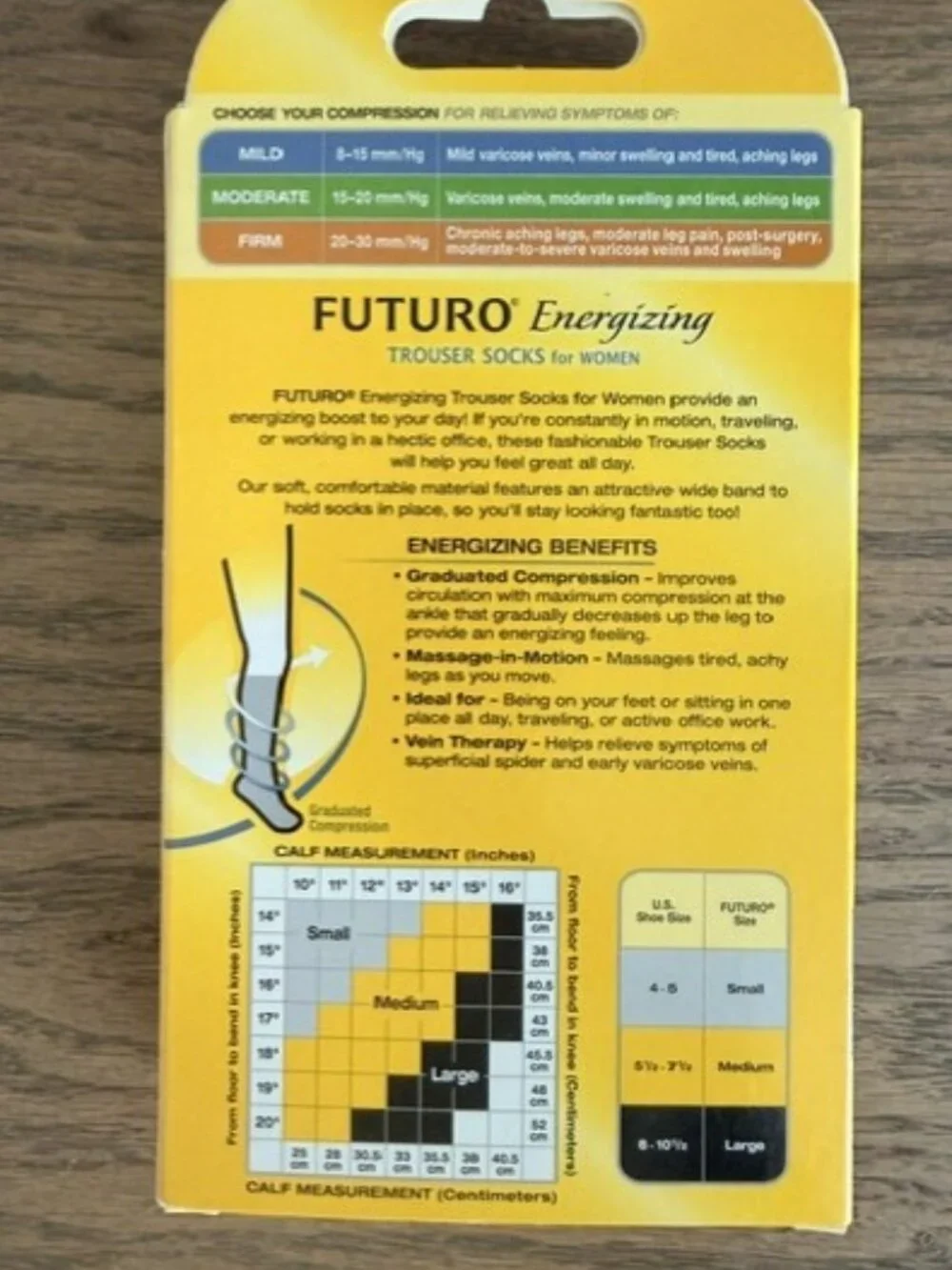 FUTURO Energizing Trouser Socks for Women